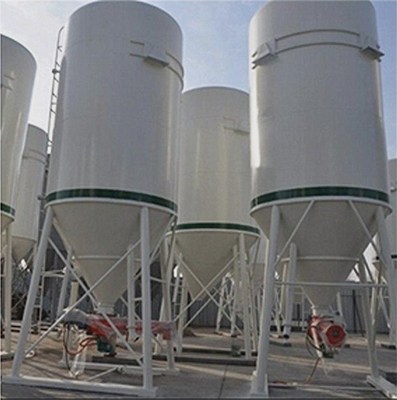 干粉砂浆储料罐在现代化施工中的核心作用——以化隆回族自治县应用及鹏兴机械为例
